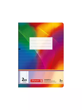 BRUNNEN VERLAG | Heft A5 Liniert 10 mm 20 Blatt | 